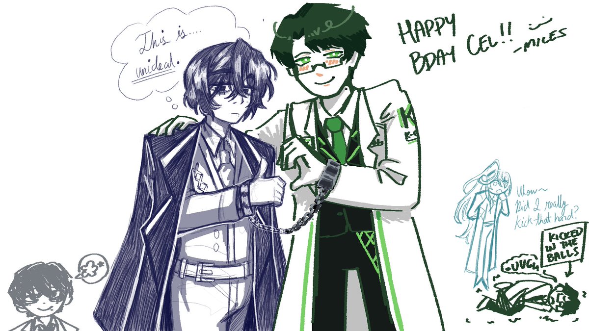 Milesmaxxing's tweet photo. HAPPY BIRTHDAY TO MY BELOVED CELLY @celestesknives !!! /P
We drew DongSang in magma together to celebrate :33

Haaappy happy happy bdayyyyyyy happy bdaayyy 😁😁😁😁🫶🫶🫶🫶 https://t.co/y9KCUrEJYA
