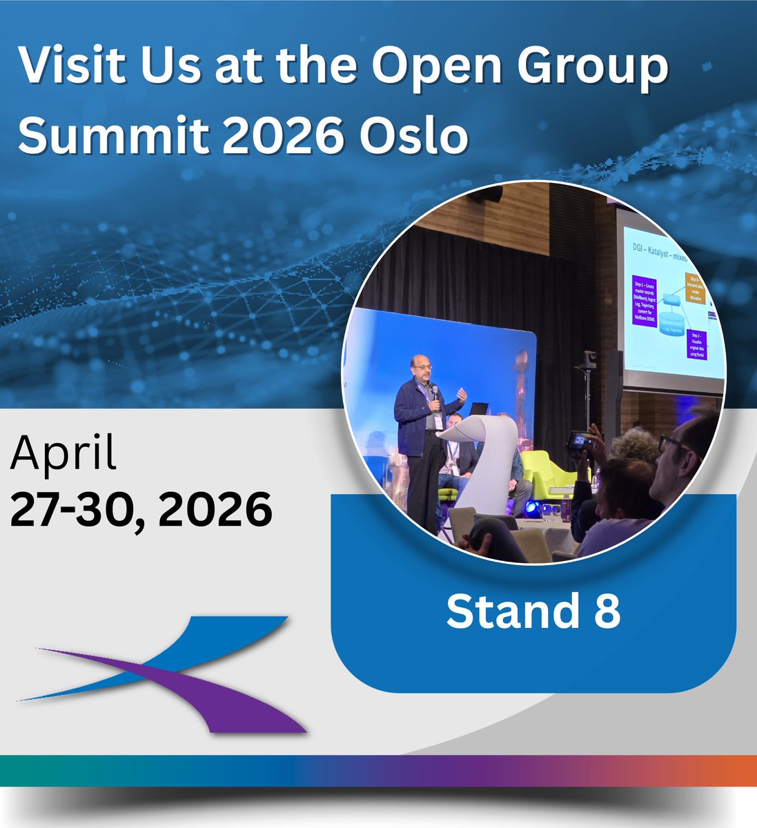 katalystdm's tweet photo. We’re heading to the The Open Group Summit!
📍𝐒𝐭𝐚𝐧𝐝 𝟖
🎤 Session by Debasis Chatterjee + Shell plc

See how we’re advancing OSDU™ and subsurface data management:
 https://t.co/PI9bEUd3AJ

#Energy #OSDU #SubsurfaceData https://t.co/usNioy3bPp
