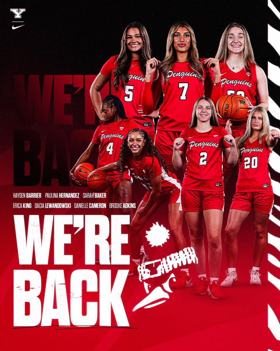 YSUWomensHoops's tweet image. Let’s get to work 🔴🐧⚫️

#GoGuins #Grit