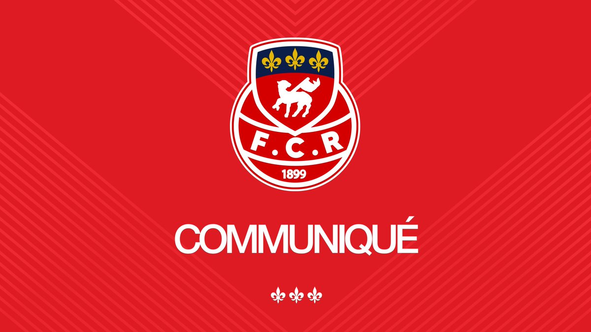 𝘾𝙤𝙢𝙢𝙪𝙣𝙞𝙦𝙪𝙚́ 𝙙𝙪 𝙁𝘾 𝙍𝙤𝙪𝙚𝙣 𝟭𝟴𝟵𝟵

👉 fcr1899.com/communique-fc-…