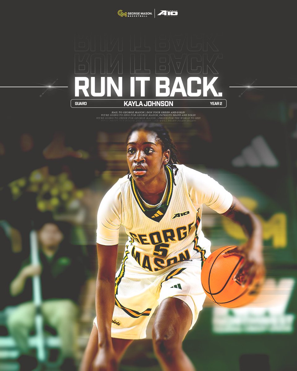 MasonWBB's tweet image. 𝑹𝒖𝒏. 𝑰𝒕. 𝑩𝒂𝒄𝒌‼️

@kayla3xx will be back in Fairfax in 2026-27! 💚💛

#BelieveBIG² | #Ubuntu