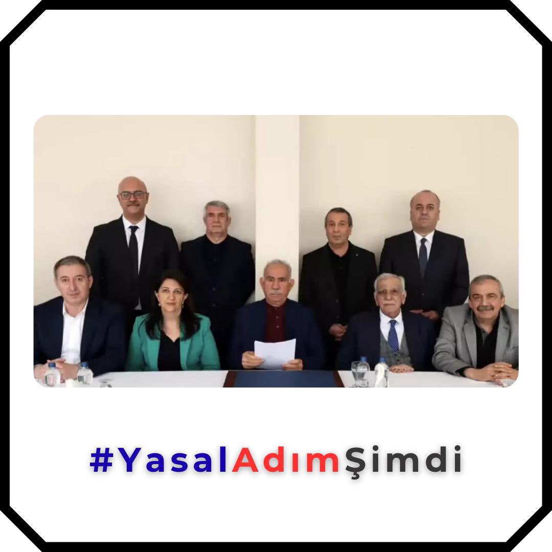 ohdamed's tweet photo. Sayın Abdullah Öcalan’ın siyasi statüsünün tanınması ve fiziki özgürlüğünün sağlanması, barış ve demokratik toplum sürecinin sonuç alıcı bir temelde ilerlemesinin ve başarılı olmasının vazgeçilmez koşuludur.
#YasalAdımŞimdi https://t.co/oA3DG9p1pf