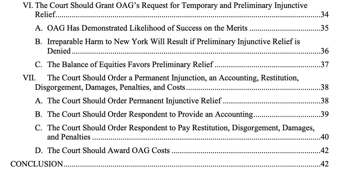 WALLACHLEGAL's tweet image. Update: @NewYorkStateAG has also filed a motion for temporary restraining order and preliminary injunction against both Gemini and Coinbase, seeking permanent injunctive relief, an accounting, restitution, disgorgement, damages, civil penalties, and costs.