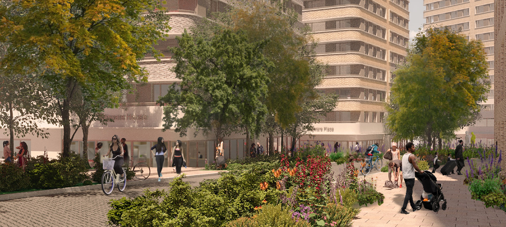 yimbyalliance's tweet photo. 🚨Green light for £1.7bn redevelopment of Edgware town centre and over 3,000 new homes.

The plan, backed by TfL's Places for London, will deliver:
🏡3,365 new homes
⚖️1,150 affordable (35 per cent)
🏞️12 acres of green space, incl. a new Deans Brook Nature Park
🚆A new transport interchange
🛍️460,000 sq ft of retail and leisure