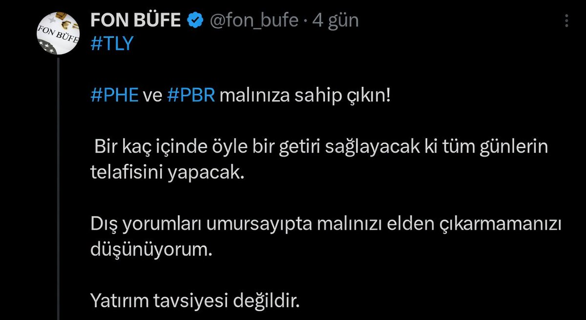 FON BÜFE tweet media
