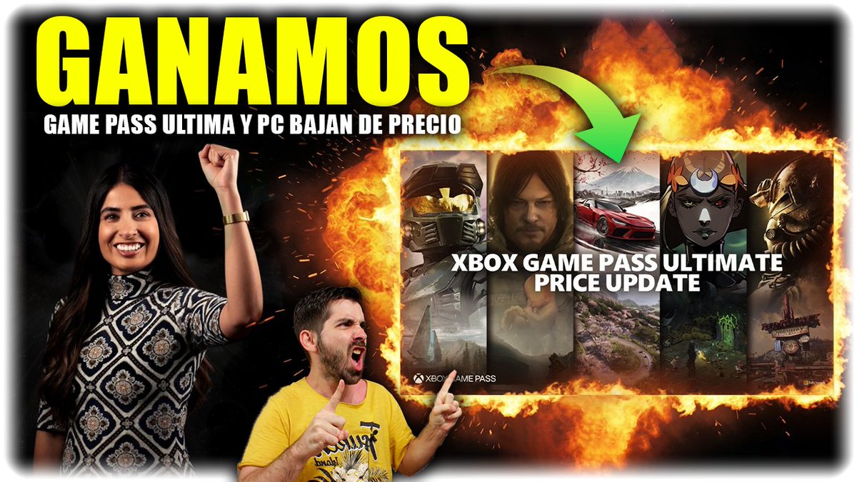 semonster66's tweet image. ⚠️NUEVO VÍDEO⚠️

🎮 BOMBAZO: Game Pass BAJA DE PRECIO (Ultimate y PC) | Xbox retira CALL OF DUTY día 1

No nos callamos. No lo aceptamos y... GANAMOS!

-----------
✅ Vídeo: youtu.be/3y2sjMSH8C4
-----------

#Videojuegos #GamePass #Xbox #PC #callofduty