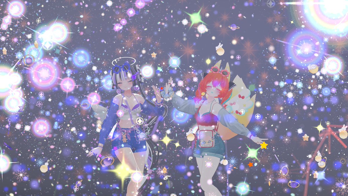 PacknMagic2nd's tweet image. 今夜は、Meppさんにお邪魔しました。

#HiHigh_Five #Mepp_dl #VRChat