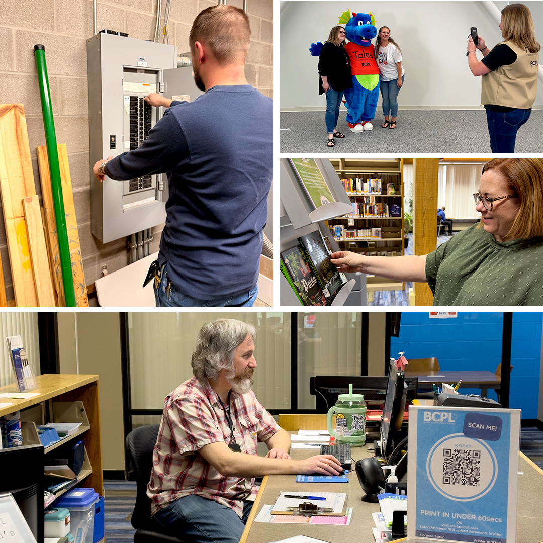 boonelibrary's tweet image. 📚💕😊 Appreciating our BCPL staff on National Library Workers Day!
