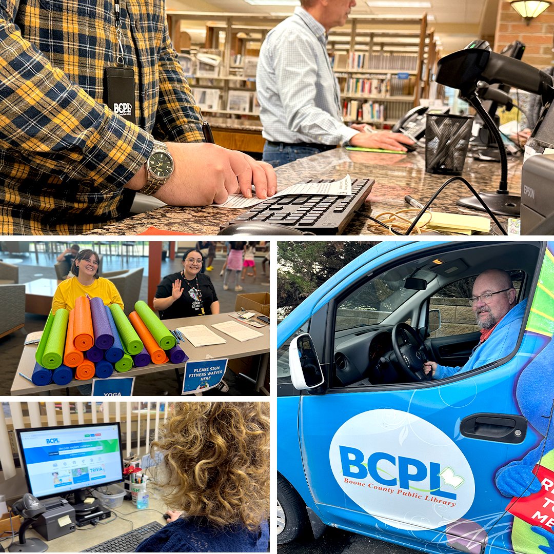 boonelibrary's tweet image. 📚💕😊 Appreciating our BCPL staff on National Library Workers Day!