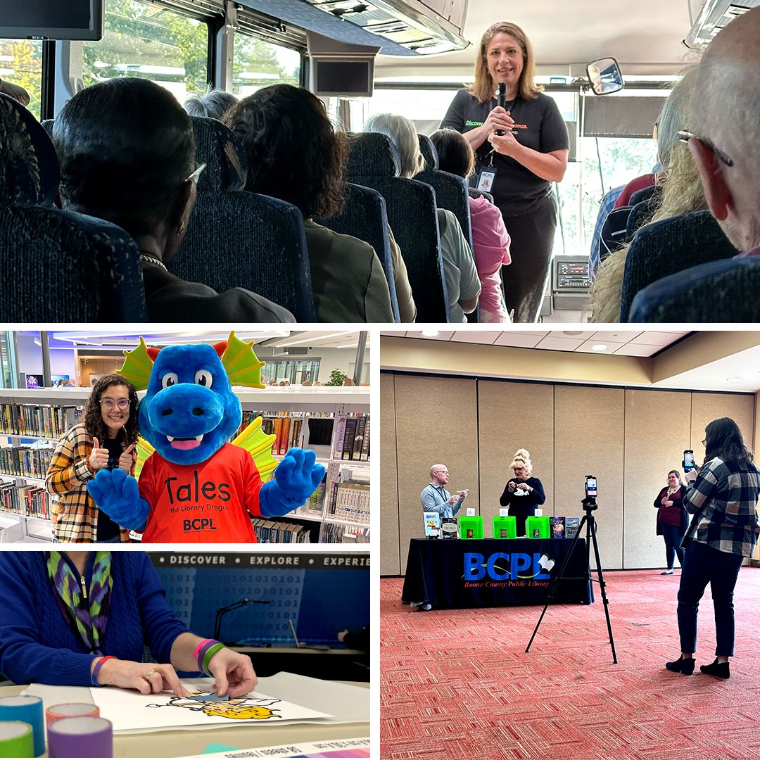 boonelibrary's tweet image. 📚💕😊 Appreciating our BCPL staff on National Library Workers Day!