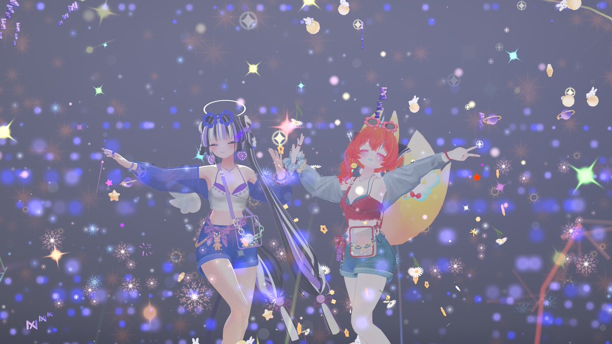 PacknMagic2nd's tweet image. 今夜は、Meppさんにお邪魔しました。

#HiHigh_Five #Mepp_dl #VRChat