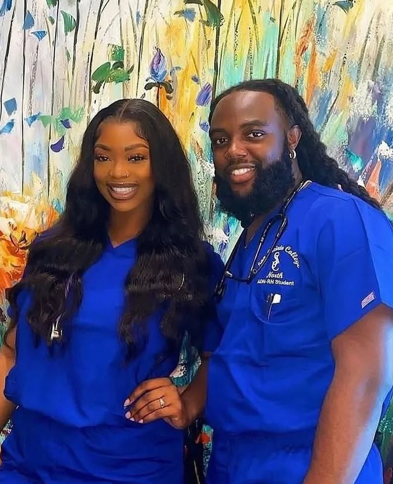 They said they wanted to do life together, so they enrolled in school together, achieved a 4.0 GPA together, and now we have just been accepted into nursing school together!