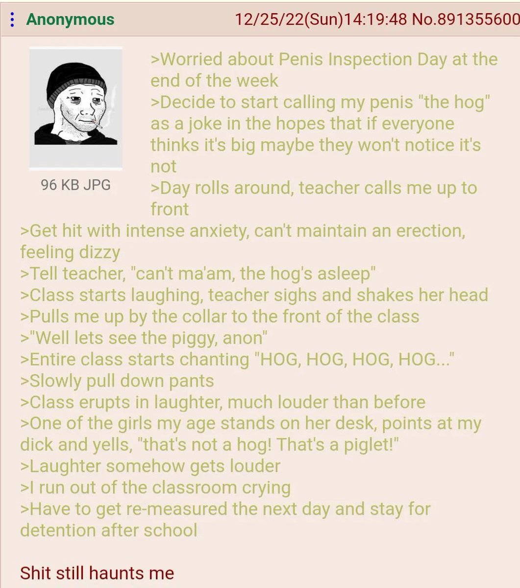 Greentext Poster tweet media