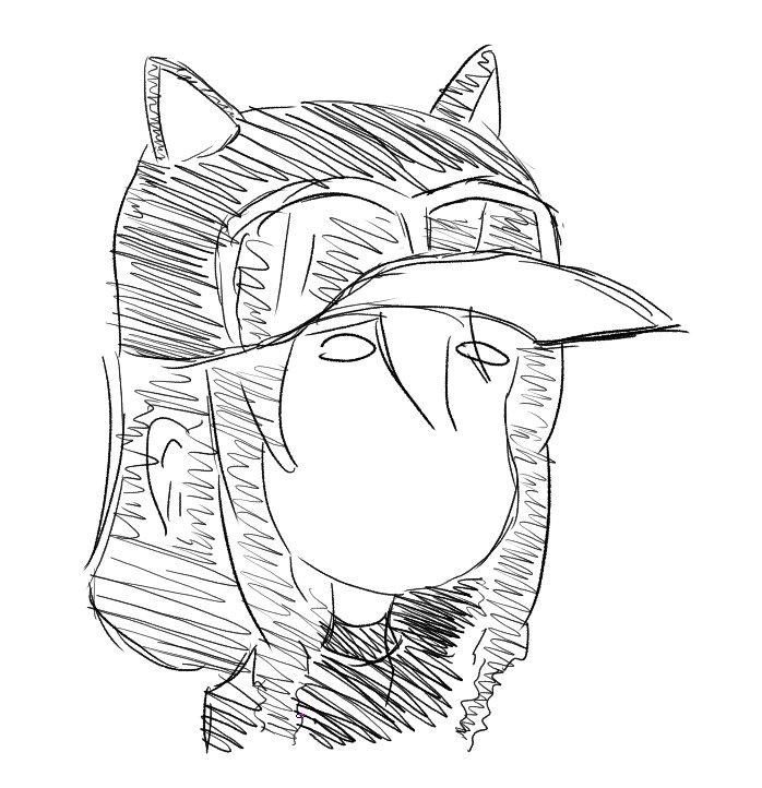 wojtekgame's tweet image. steam girl #steam #steamgirl #art #rgrk #szkic #sketch