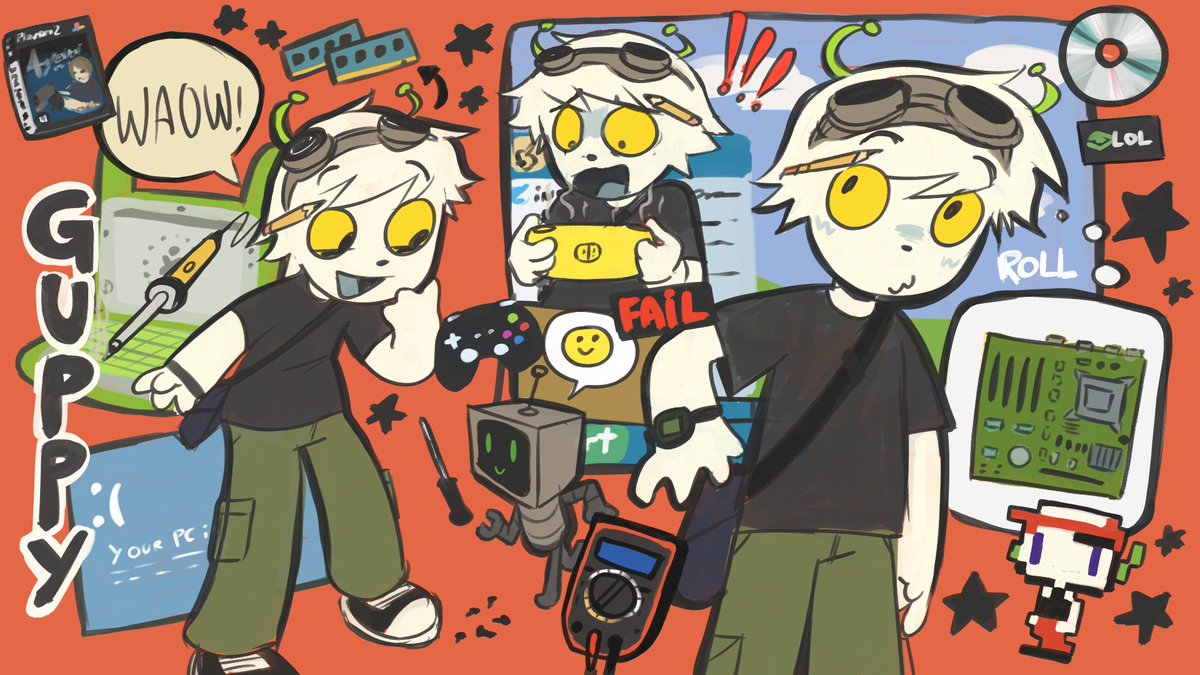 Guppy Roll 🛸 tweet media