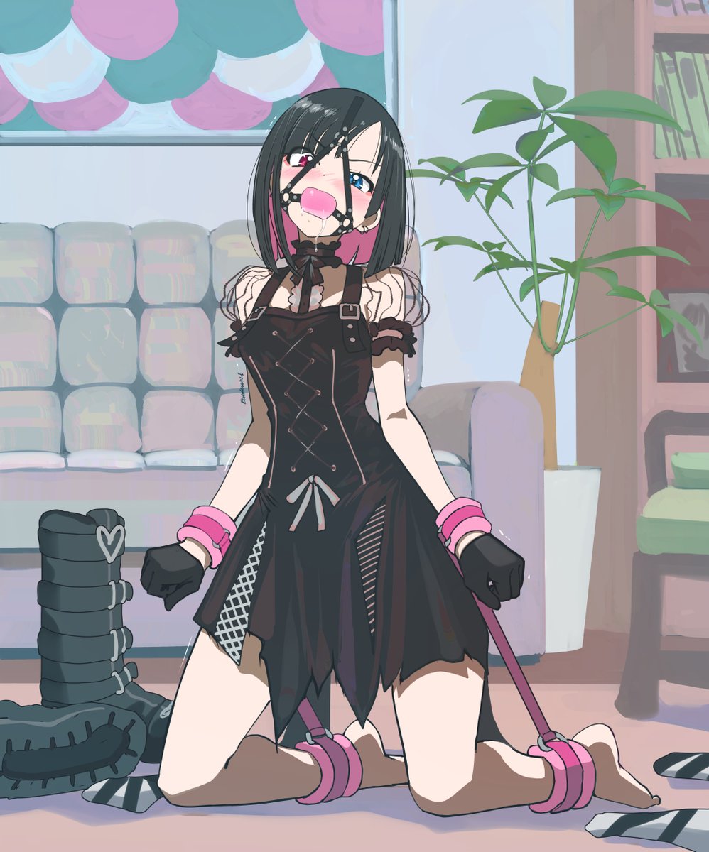 Being the huge brat she is, it was only a matter of time until someone put her in her place~

Though as defiant as she seems right now, Dandelion will come to enjoy her predicament soon enough :3

Art by the amazing Eudetenis:
picarto.tv/eudetenis