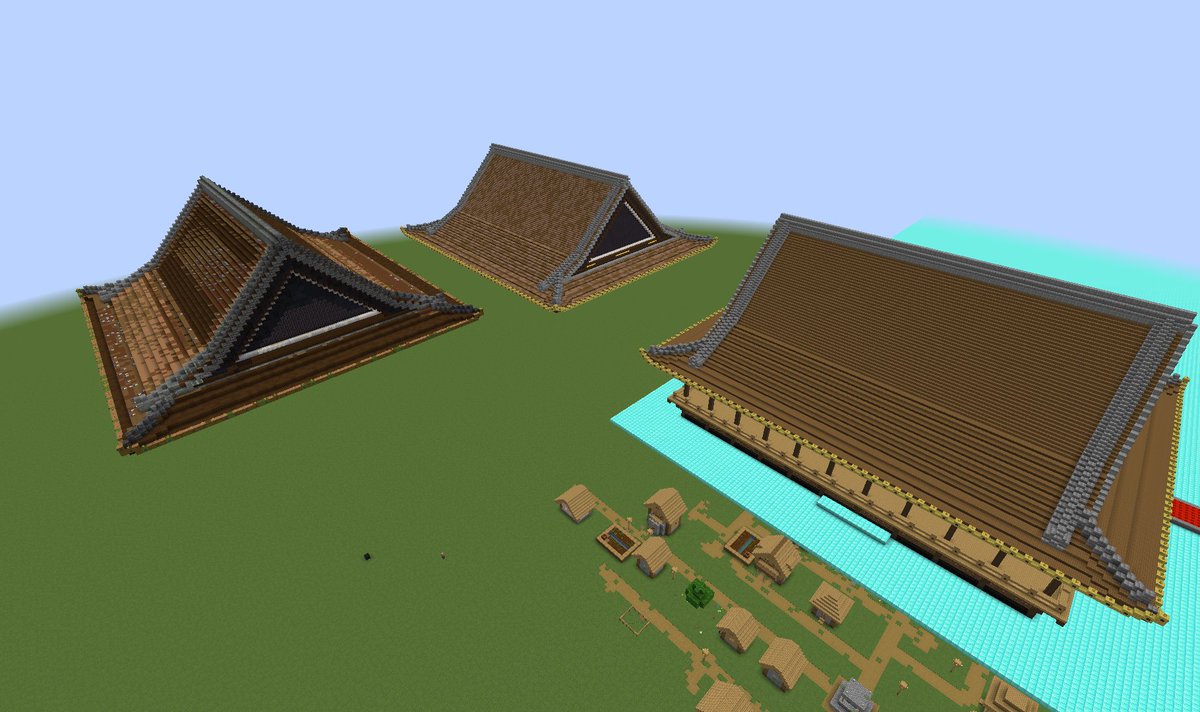 ARAYA_tsukumo99's tweet image. 屋根の色の汚しを模索
#Minecraft #Minecraftbuilds #minecraft建築コミュ