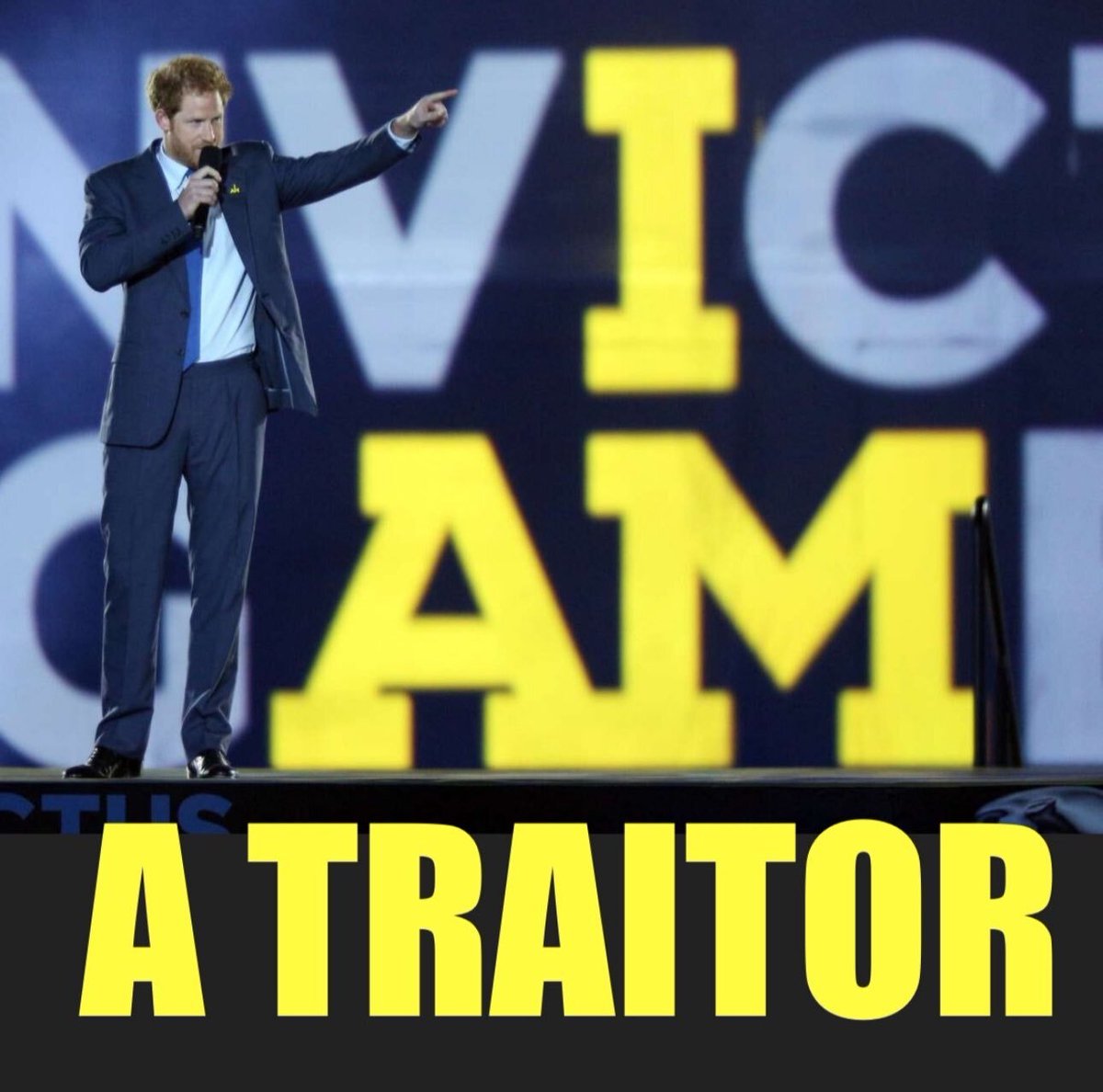 BeeWilde2's tweet image. The Invictus Games should #fire Prince Harry and Meghan Markle, "F--king Grifters", who bilk govts--nobody decent donates to the #IG money-laundering scam.💢#InvictusGames 

#DumbPrince #PrinceHarry #Megxit #YachtGirl #MeghanMarkle 

@chtycommission @kensingtonroyal @defencehq