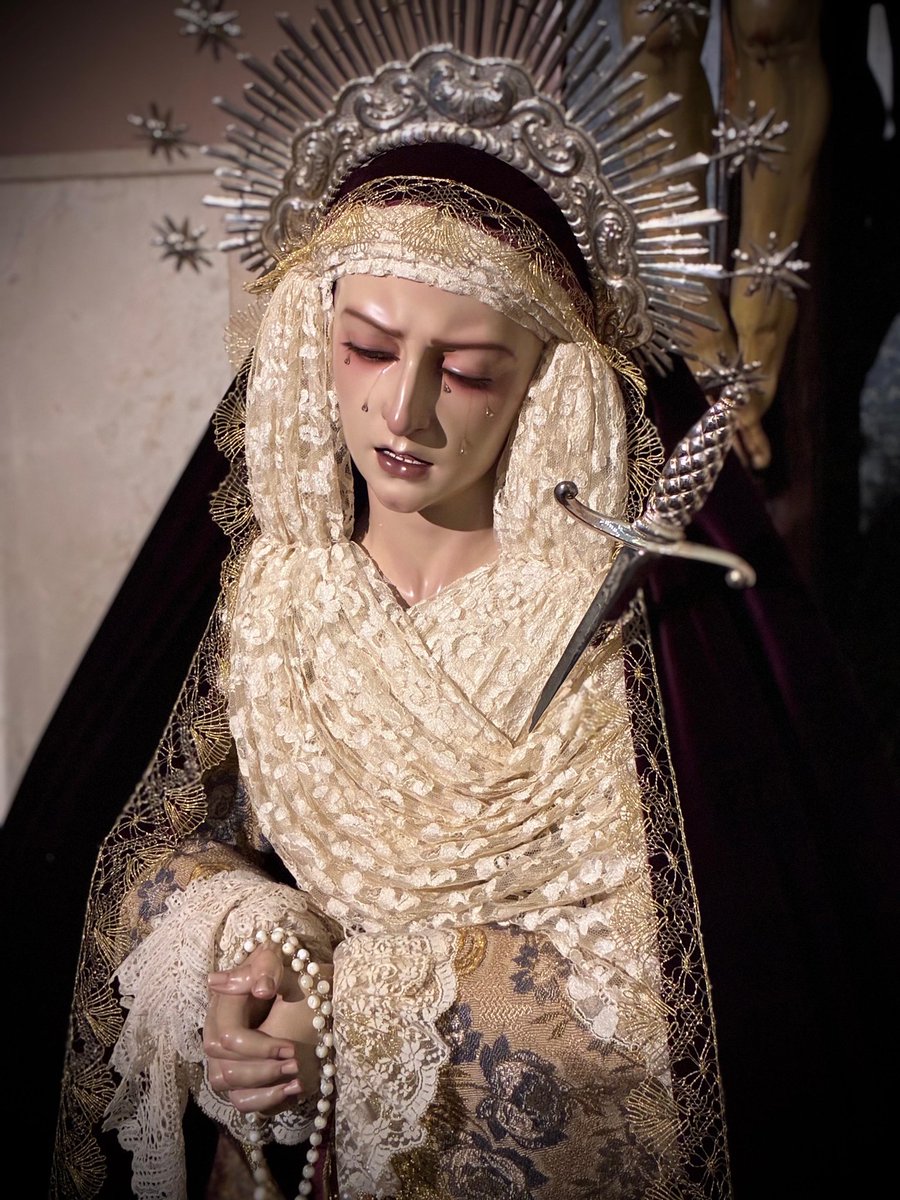 humildadjaen's tweet photo. 🟤 María Santísima Madre de Dios, ataviada con motivo de la Pascua de Resurrección y Tiempo Ordinario. https://t.co/oPUpB9DnGB