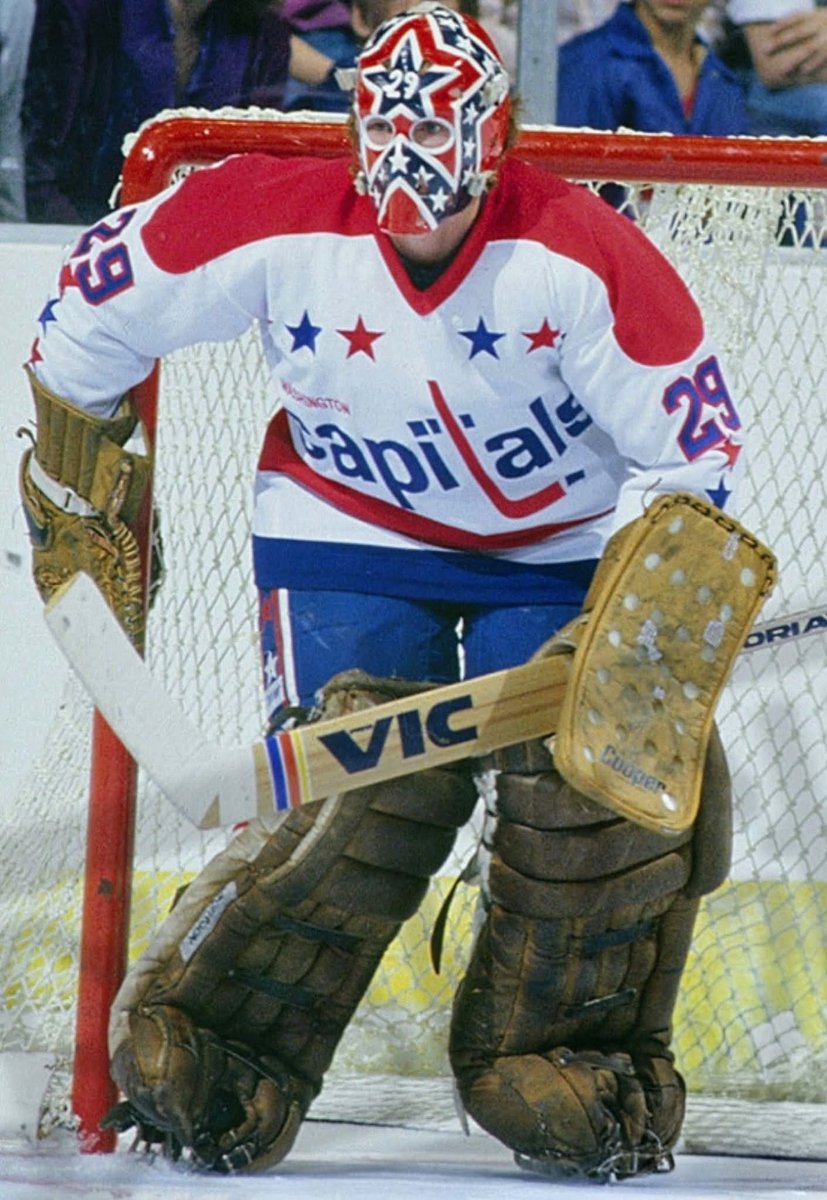 SayItIsSoJoe's tweet image. Mike Palmateer ▪︎ Washington Capitals 
#AllCaps #Capitals #LeafsForever #Leafs #NHL