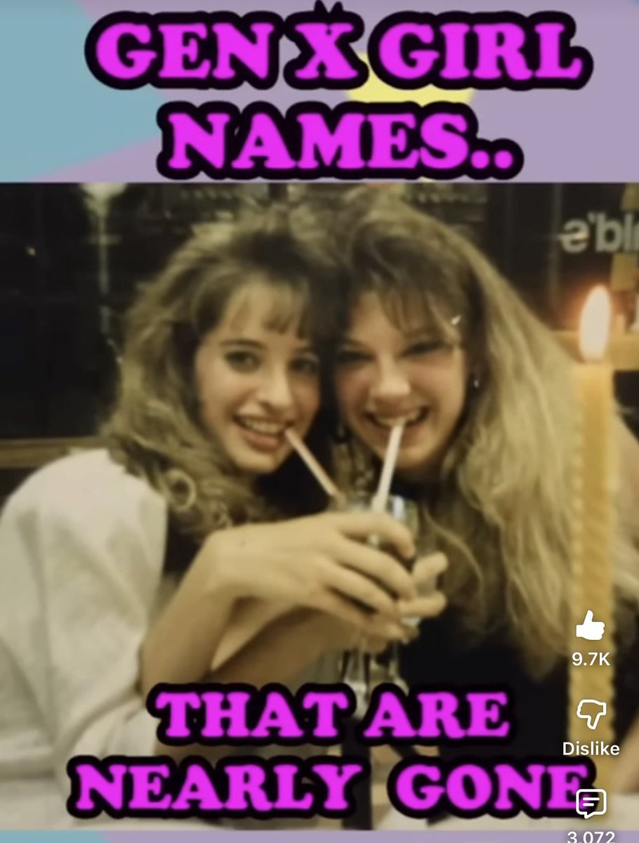 WafflesYaya's tweet image. WARNING:  
May cause stress incontinance! 😂😂
Gen X Girl Names That Are Disappearing! #genx #nostalgia #memories youtube.com/shorts/FEfpVlb… via @YouTube