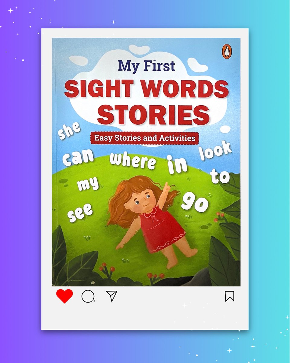 Tarab_Khan's tweet photo. Delighted to share that My First Sight Words Stories with Penguin has been released for little ones who are just discovering the joy of reading. 😊

Art and illustrations by Simran. ✨

Now available on Amazon. https://t.co/mmiQqW01m5