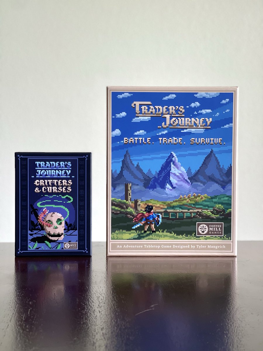 CoffeemillGames's tweet image. Trader’s Journey final prototype copy pics

coffeemillgames.com/tradersjourney

#boardgame #boardgames #pixelart #cardgame #productdesign #rpg