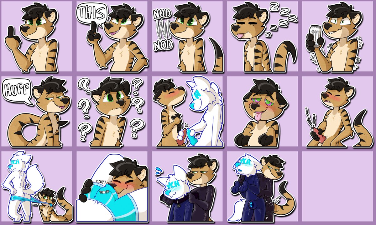 Acziever's tweet photo. Naughty little guy 😏
Stickers for @MrMikado99 https://t.co/XfjyGbgoAk