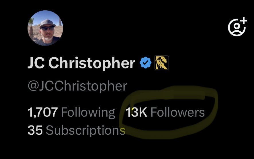 JC Christopher tweet media