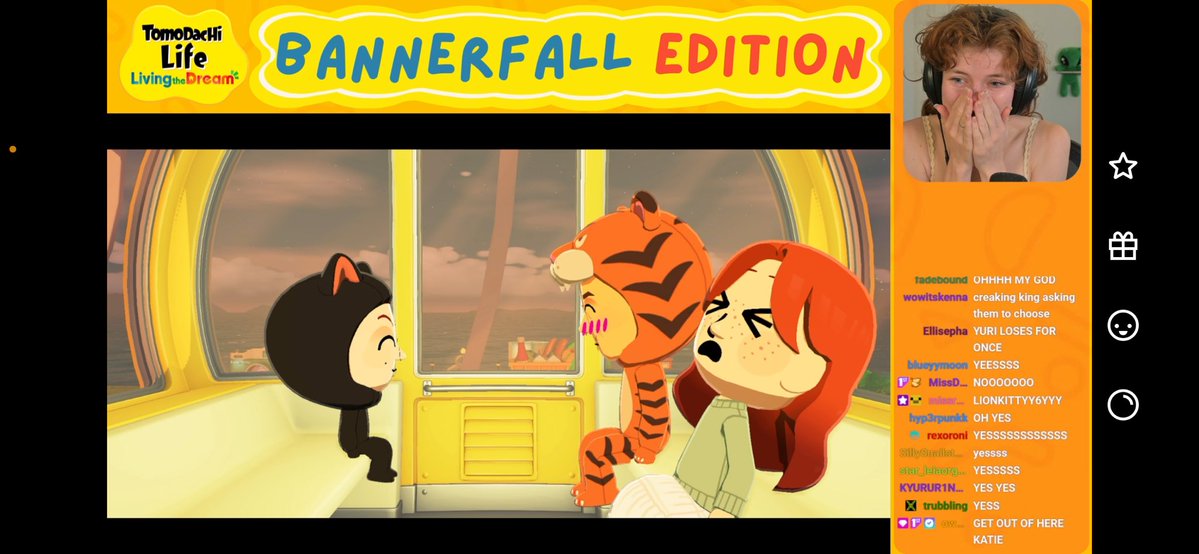 bakinggitup's tweet image. Lionkitty fans just won BILLIONS 
/// #bannerfallsmp