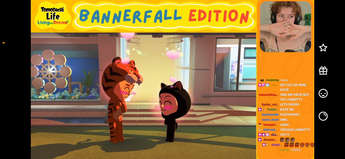 bakinggitup's tweet image. Lionkitty fans just won BILLIONS 
/// #bannerfallsmp