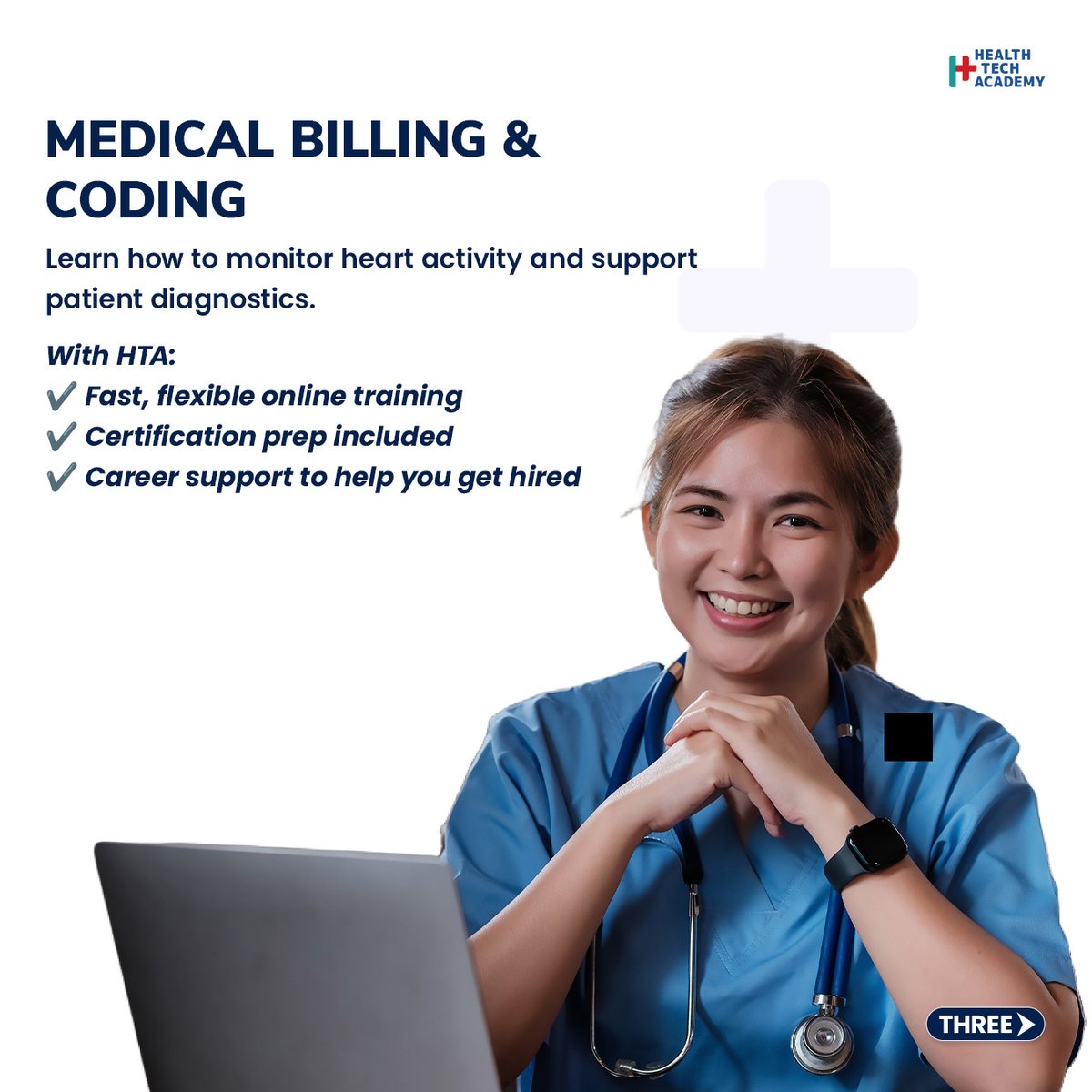 HealthTech_ACAD's tweet photo. Want to get hired faster in healthcare? 

You don’t need years in school, just the right certification. From Surgical Tech and EKG to Medical Billing &amp; Coding and Patient Care, these in-demand roles can get you job-ready in months. https://t.co/QuDS6aZ3LS