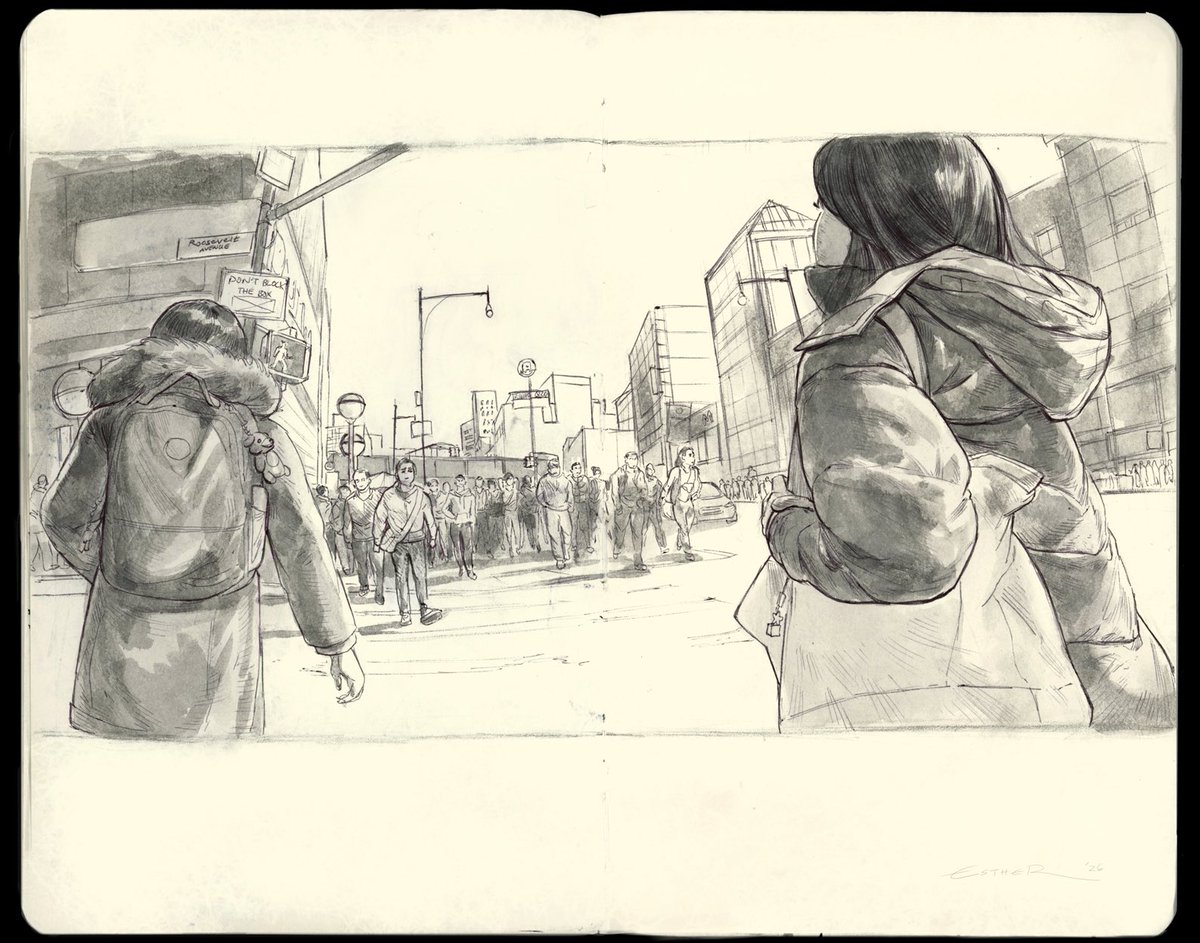 Sketch dump of NYC 🫶