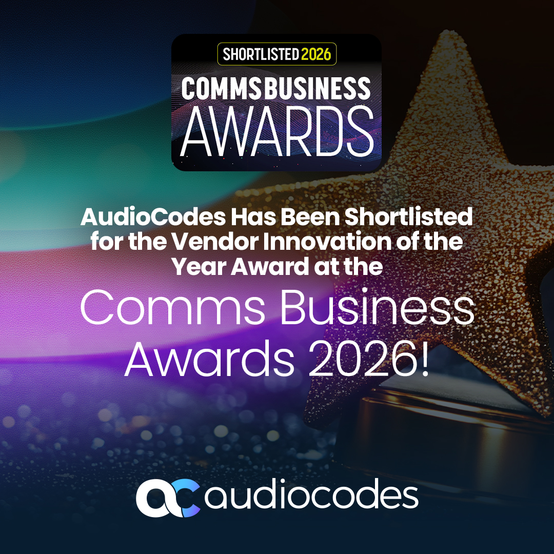 AudioCodes tweet media