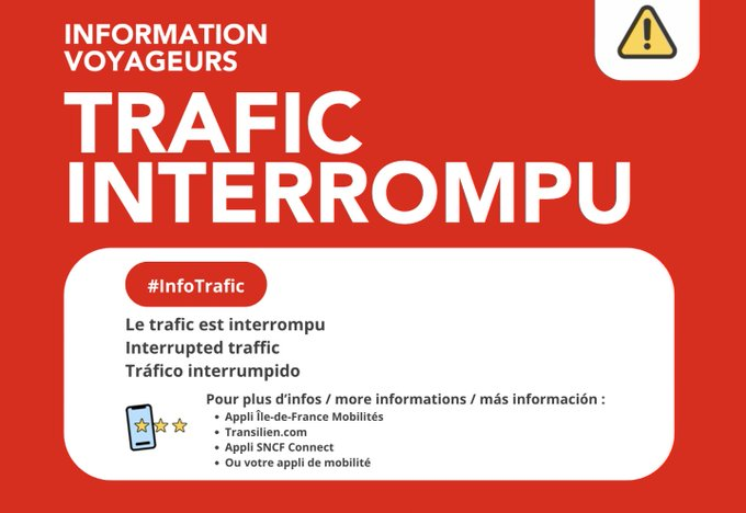 RER C tweet media