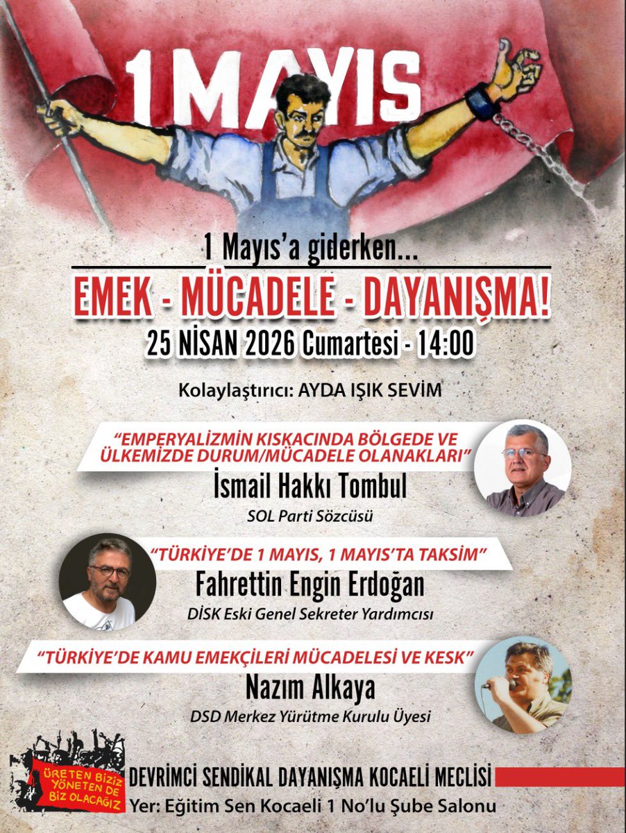 SOL Parti Kocaeli tweet media