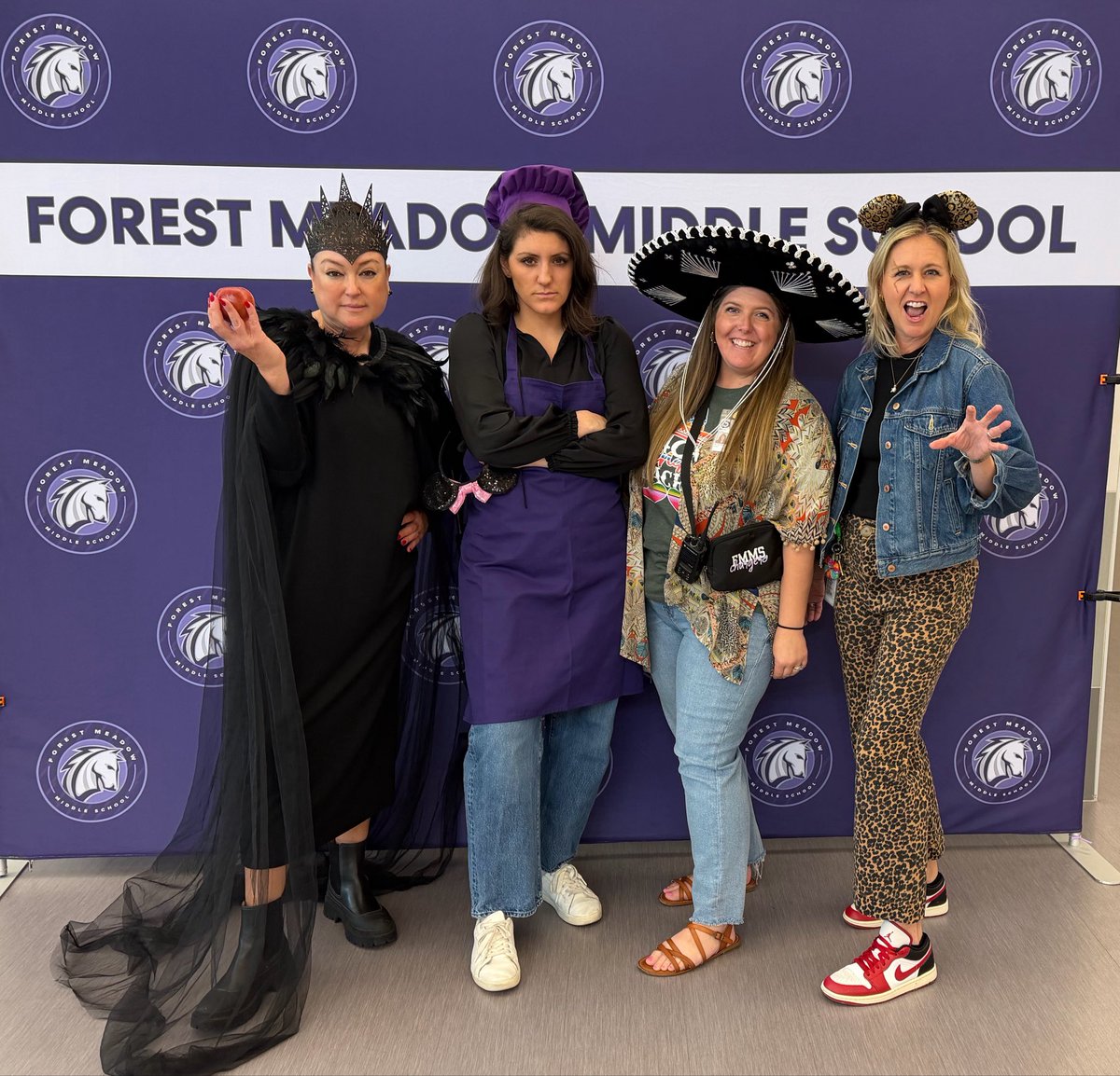 mrs_suits's tweet photo. Another mathemagical day ✨… but this time, the villains took over! 😈
Helping our 6th & 7th graders power up for STAAR on Thursday 💥📊
While our 8th graders took on their Science STAAR today 💪🧪 #MathCamp #STAARReady @ForestMeadowMS https://t.co/BRAqVisxlw