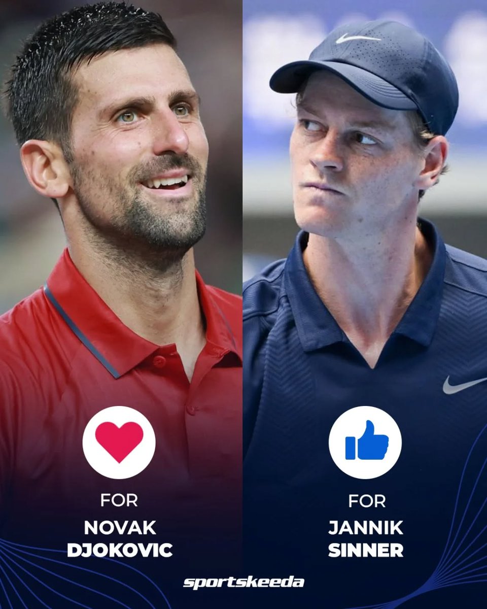 Sport_en_X's tweet image. En caso que Alcaraz no participe en Roland Garros, quien crees que es favorito a ganar el torneo?
Djokovic
Sinner
#tenis #djokovic #sinner