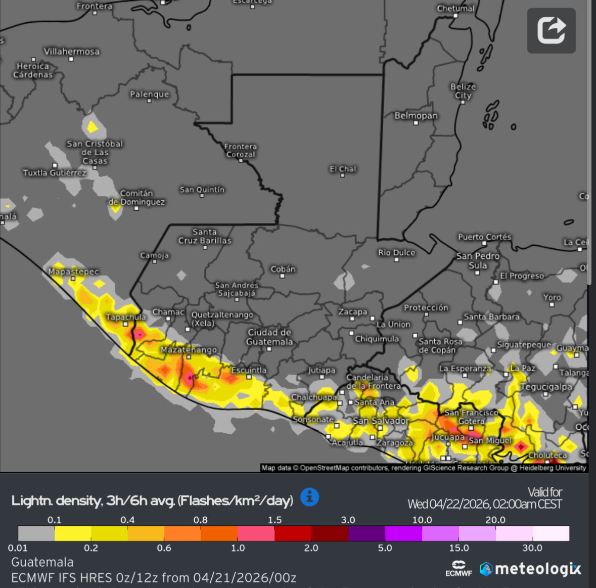 Continuamos bajo influencia de otro sistema de alta presión poco común para la temporada, más comunes a fin de año, manteniendo viento noreste con algunas ráfagas y cielos y paisajes más azules así como descenso de temperaturas en la noche y madrugada.

Se espera fuerte