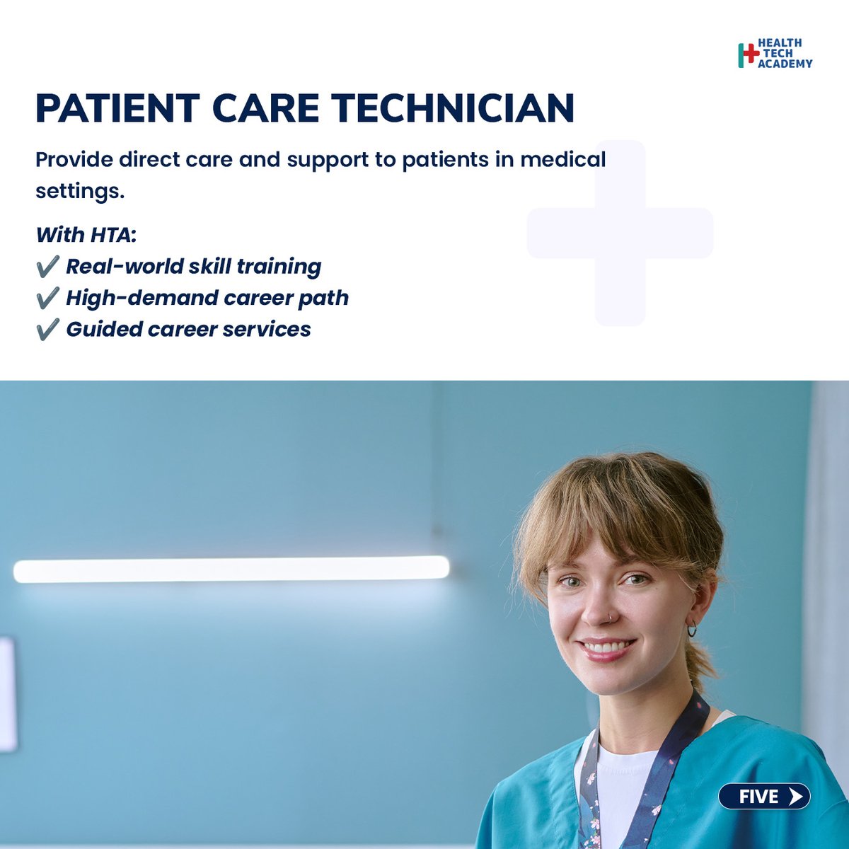 HealthTech_ACAD's tweet photo. The right training can open doors to stable, rewarding careers sooner than you think.

Not sure which path is right for you?

Comment “START” and we’ll guide you. Visit https://t.co/17O3DedYSf to see a list of our programs. 

To speak with Admissions, call (855) 590-6601 https://t.co/PC9ybAiElY