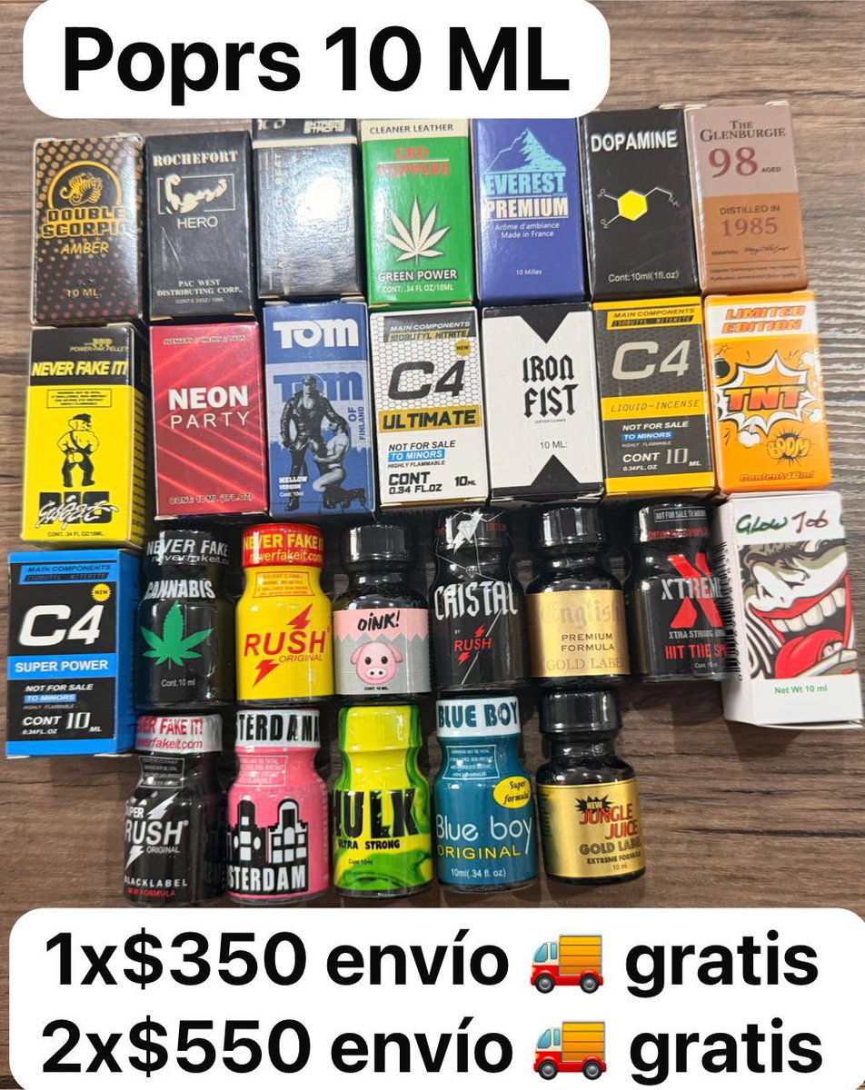 J_Jpops's tweet photo. Venta de pops

Pregunta disponibilidad hacemos envíos a domicilio gratis dentro de Tuxtla!!!

WhatsApp: 9613123766

#Popper #poppers #tuxtlagutierrez #gay #popersgay #tuxtlagay #ventanpoppers #poppersgay #popperstuxtla #popers #poper #gaytuxtla #popperchiapas #chiapasgay https://t.co/mUOZk90Nja