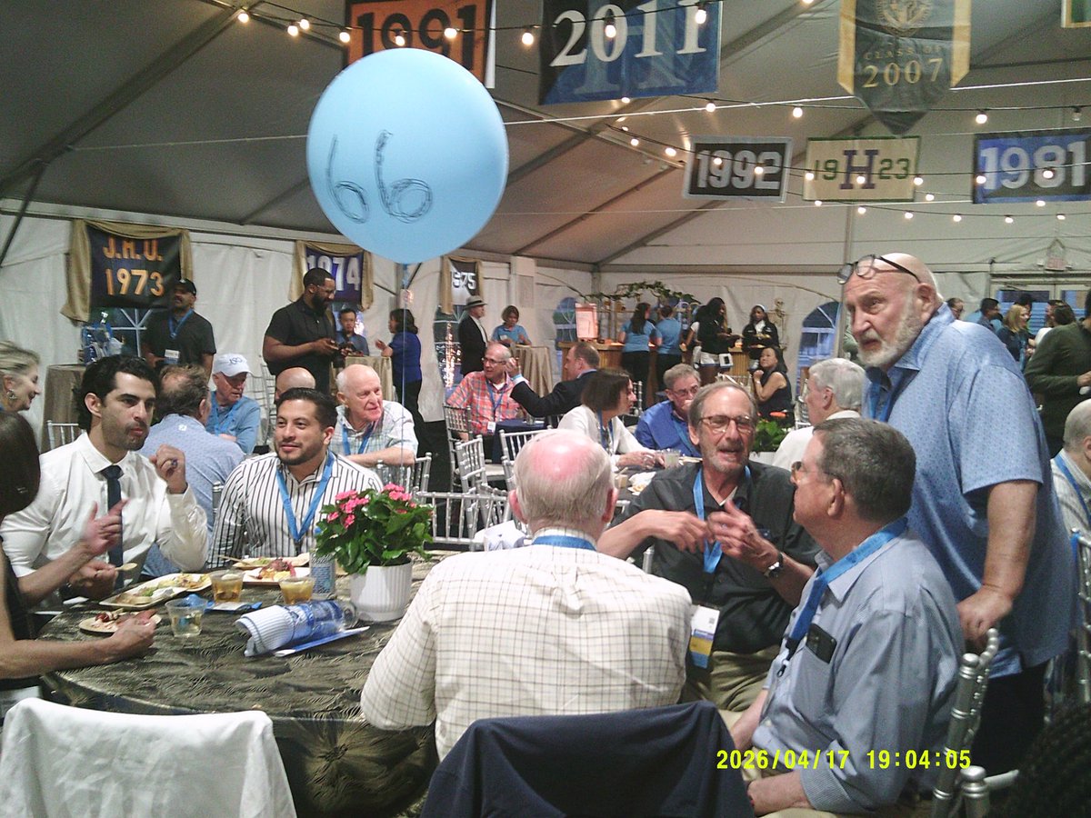 JHU_Alumni's tweet photo. Alumni Weekend 2026 through our digi cam📸💙

Stay tuned for more pics from the weekend through other lenses! #BlueJayTuesday https://t.co/4feUYfa3fz