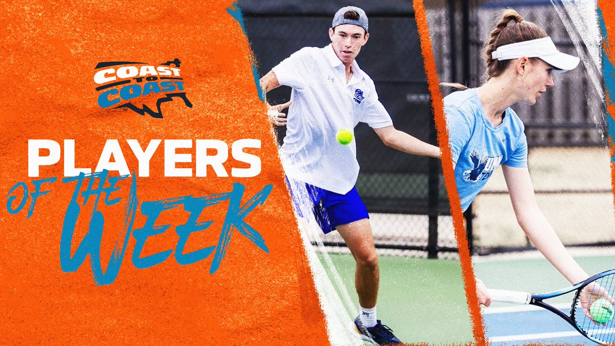 C2CAthConf's tweet image. #C2CTEN: CNU’s Russell, UMW’s Felts Seize C2C Tennis Player of the Week Laurels

🎾 c2csports.com/x/afq8r

#Dare2Prepare // #d3tennis // @UMWathletics