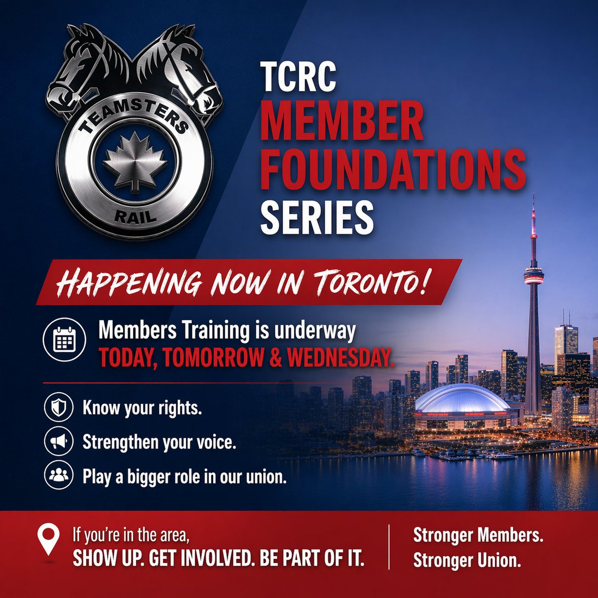 TeamstersRail's tweet photo. 📍 Happening Now – Toronto Area

Learn more: https://t.co/OfdWPCrsSI https://t.co/HdkF9QUkr5