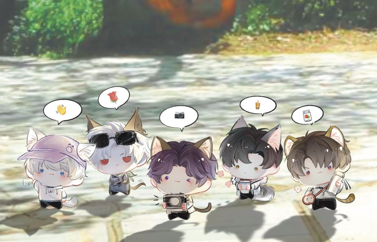 拼了一下……怪好玩的
#恋与深空 #LoveandDeepspace