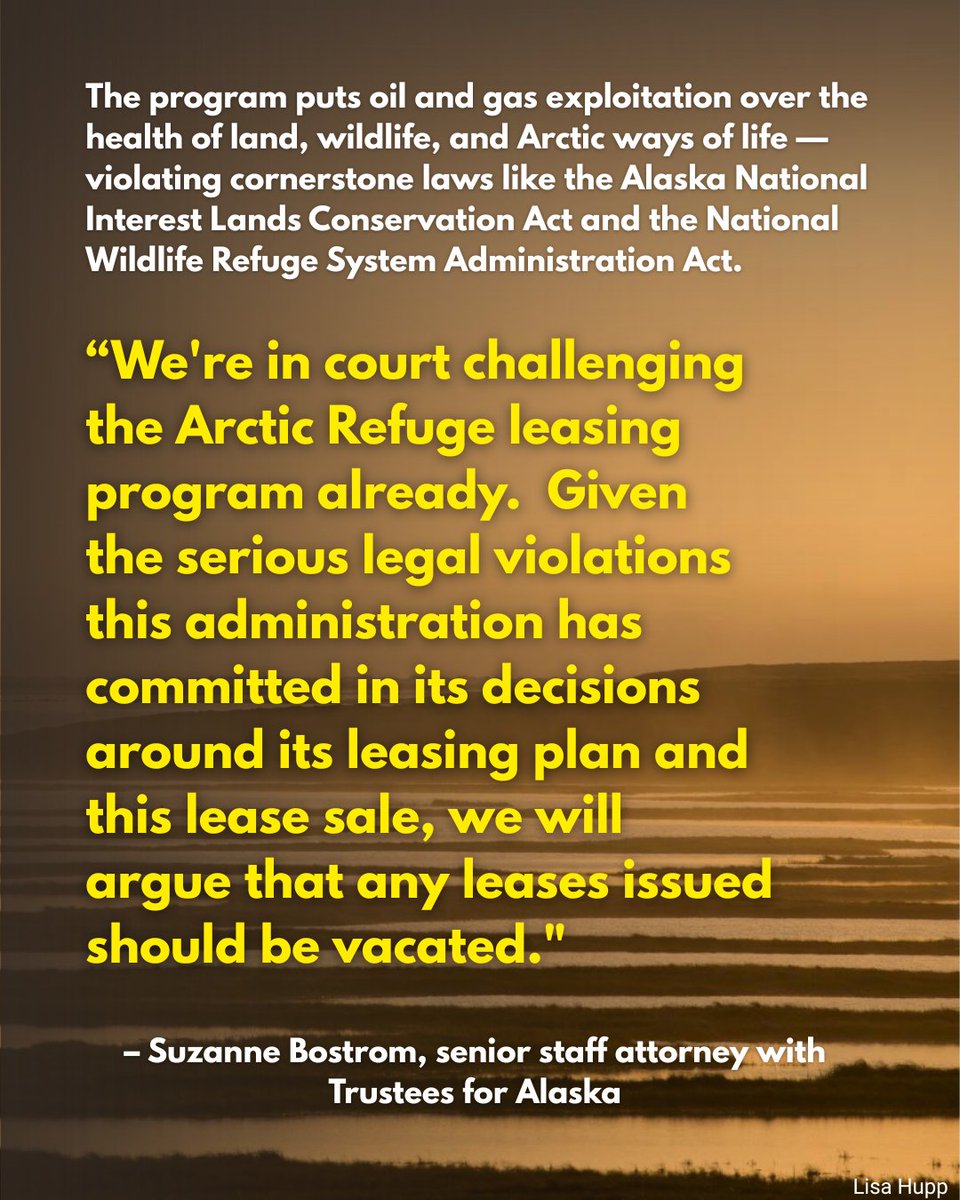 Trustees for Alaska tweet media