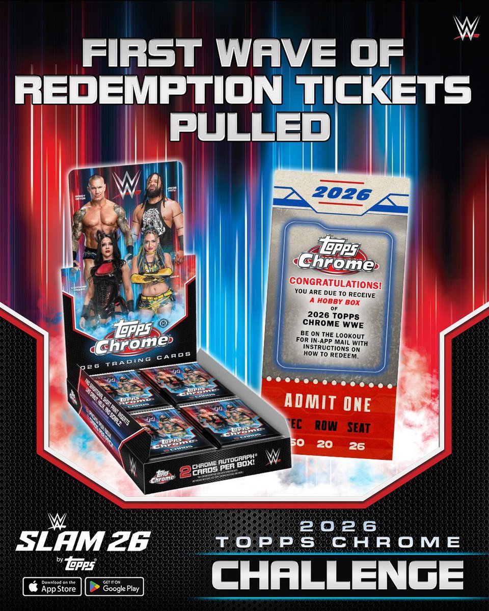 WWE SLAM by Topps® tweet media