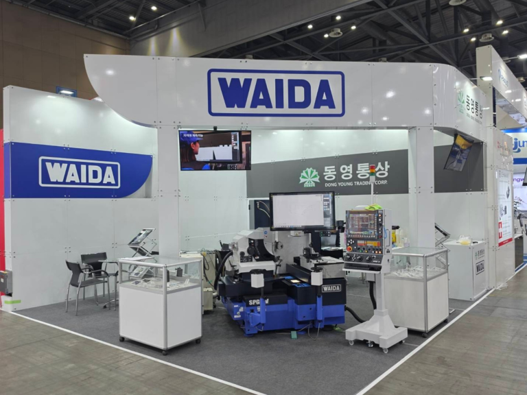 WaidaAmerica's tweet image. Our WAIDA global team exhibited at SIMTOS 2026 in South Korea 🇰🇷

SPG-XV live demos drew strong interest in digital grinding tech.

Excited to bring these insights to our customers in the Americas.

#waida #SIMTOS
