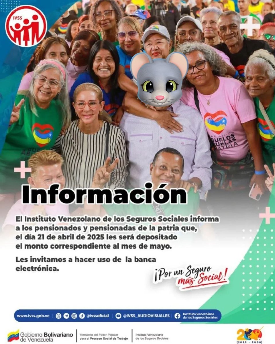 gererfer's tweet photo. #IVSS anunció MENTADA DE MADRE A LOS VIEJITOS, PERDÓN el pago del mes de pensión, lo q no dice es q un mes equivalente a 0,26$ 
Y existen ciegos mentales q quieren al verdugo de regreso.
@MariaCorinaYA @POTUS @MaElviraSalazar La intervención requiere con urgencia INGRESOS DIGNOS. https://t.co/QTZOkUeCG0