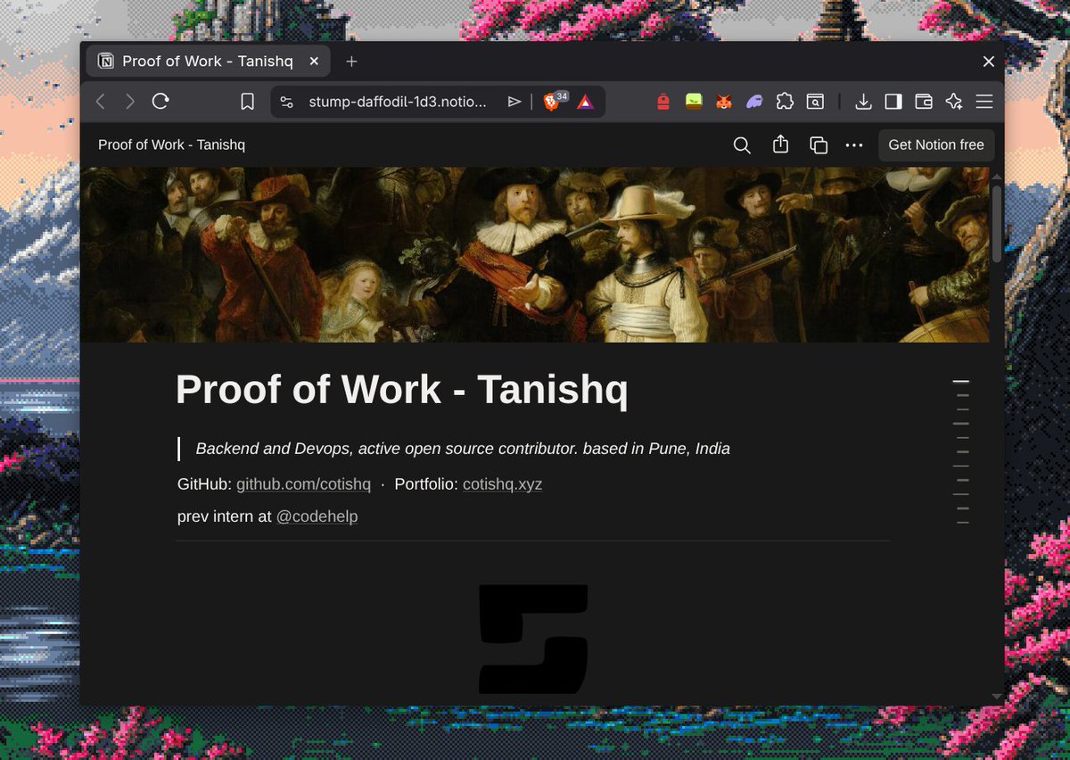 Tanishq.toml tweet media
